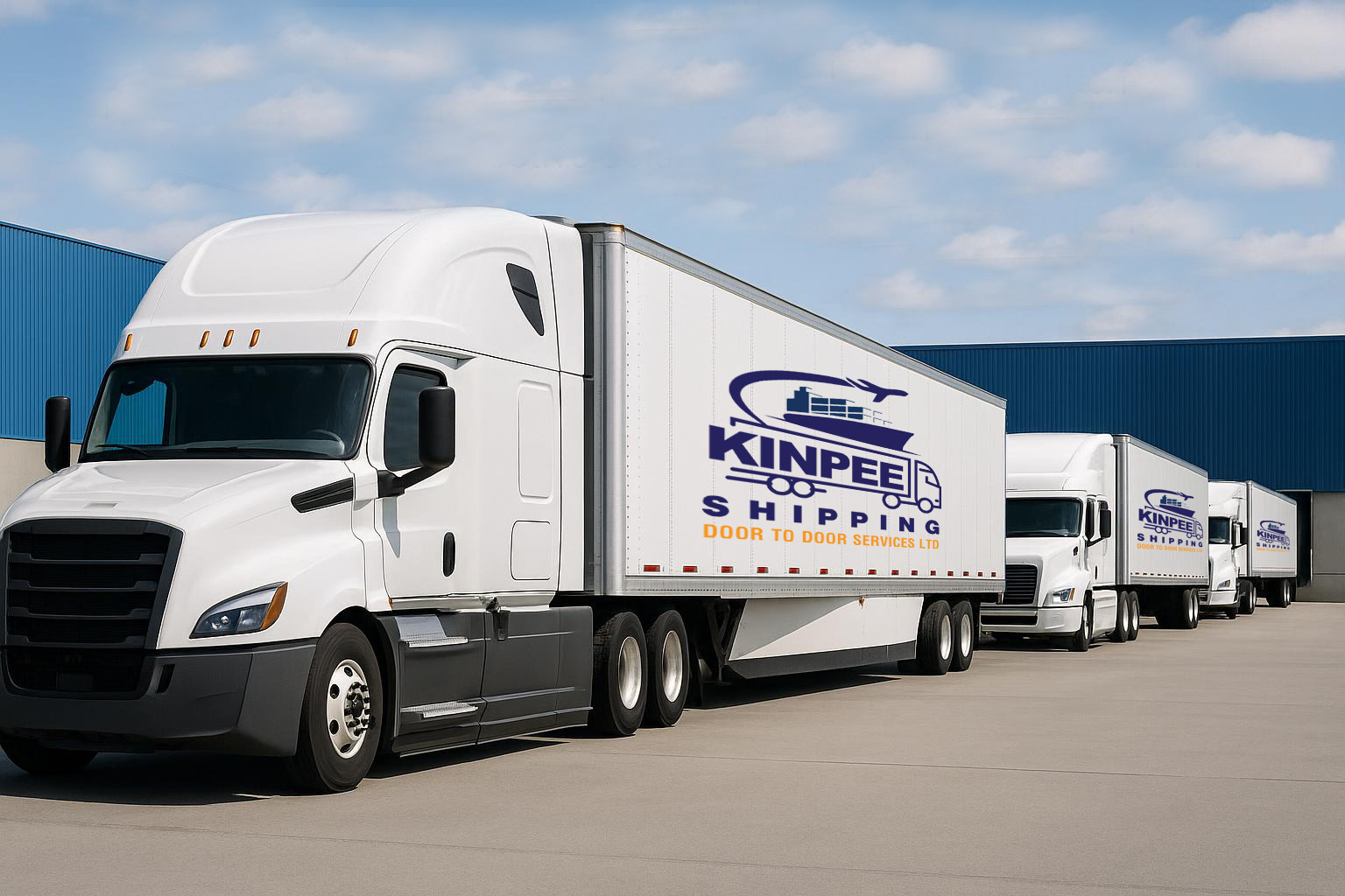 Boxes packed with care in the KINPEE warehouse